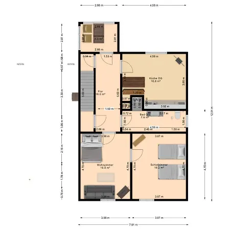 Appartement Bauernhaus Mit Charme 2 Fewo Diemelstadt